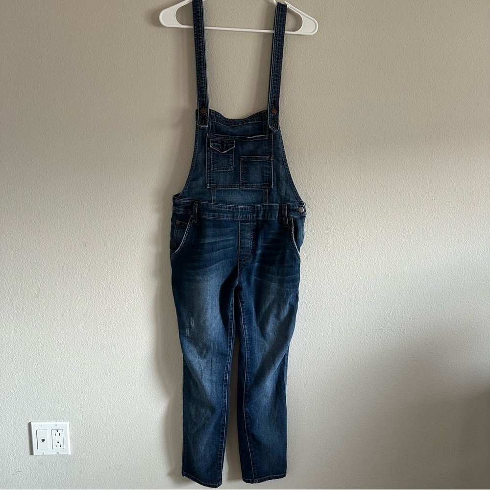 Free people denim overalls - Picture 3 of 7